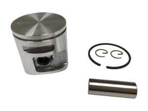 enginerun 42mm piston & piston ring kit compatible with husqvarna 445 445e 450 450e jonsered 2245 parts chainsaw replacement part fits for oem 544088403 544 08 84-03