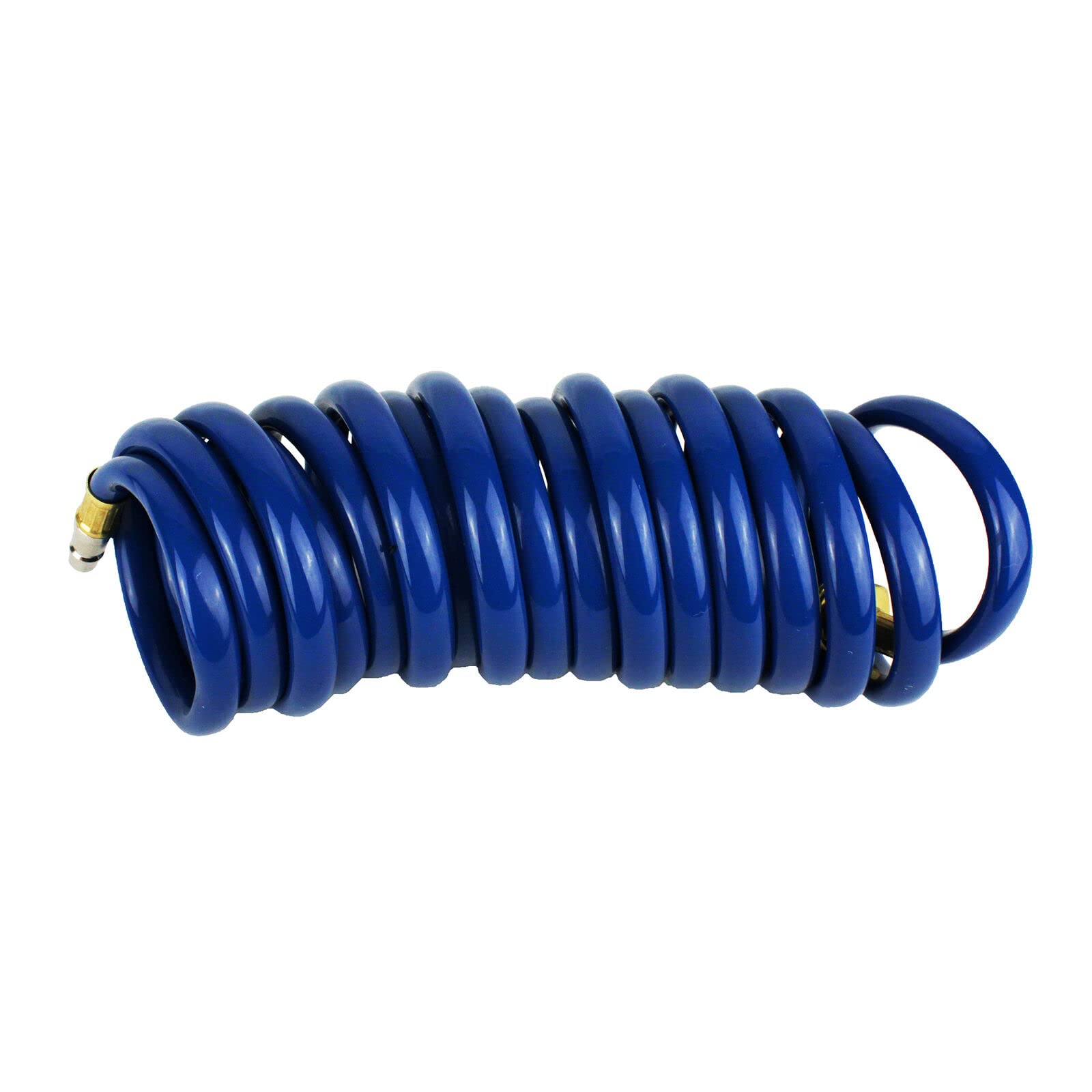 Thetford Blue RV Camper 15 FT Coil Extension Hose with Quick Disconnect PN 94191