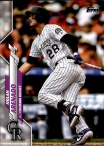 baseball mlb 2020 topps #230 nolan arenado nm-mt rockies