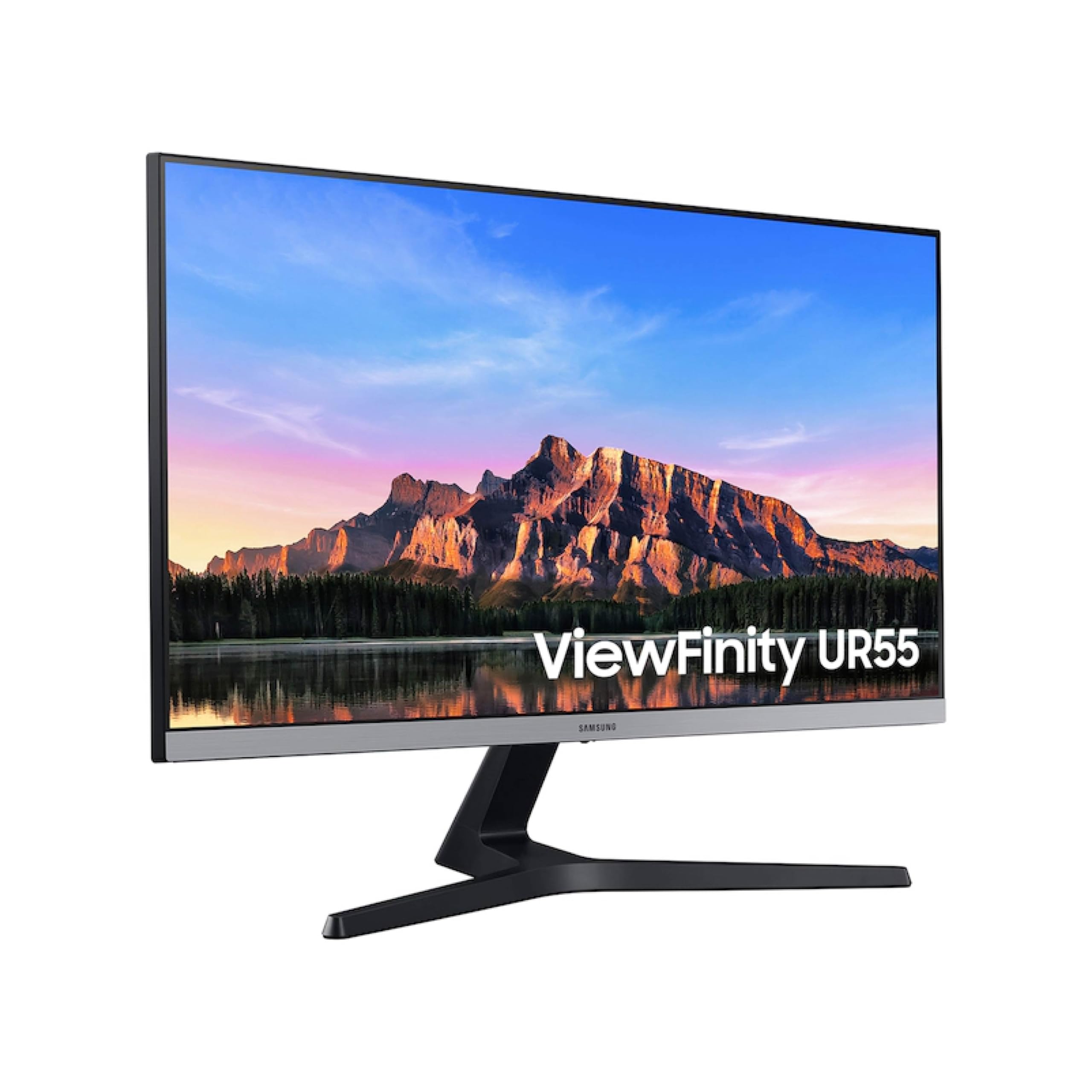 SAMSUNG 28-Inch ViewFinity UR55 Series 4K UHD IPS Computer Monitor, HDR10, AMD FreeSync, HDMI 2.0 and DisplayPort 1.2, Bezelless Display, Eye Care, LU28R550UQNXZA, 2023