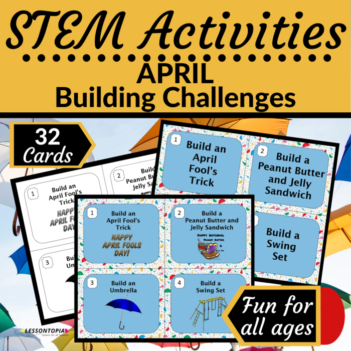 STEM Activities: April Building Challenges