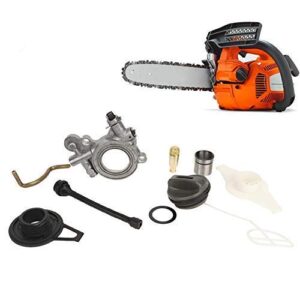 fdit oil pump gear kit for husqvarna 372xp 365 371 385 390 362 570 575 576 il hose line filter set chainsaw replacement parts