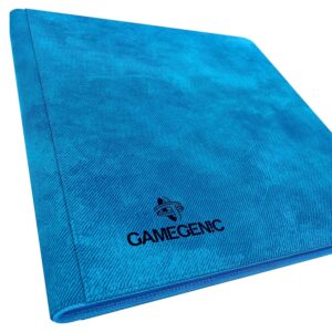 Gamegenic Blue 24-Pocket Zip-Up Album, 480 Card Capacity