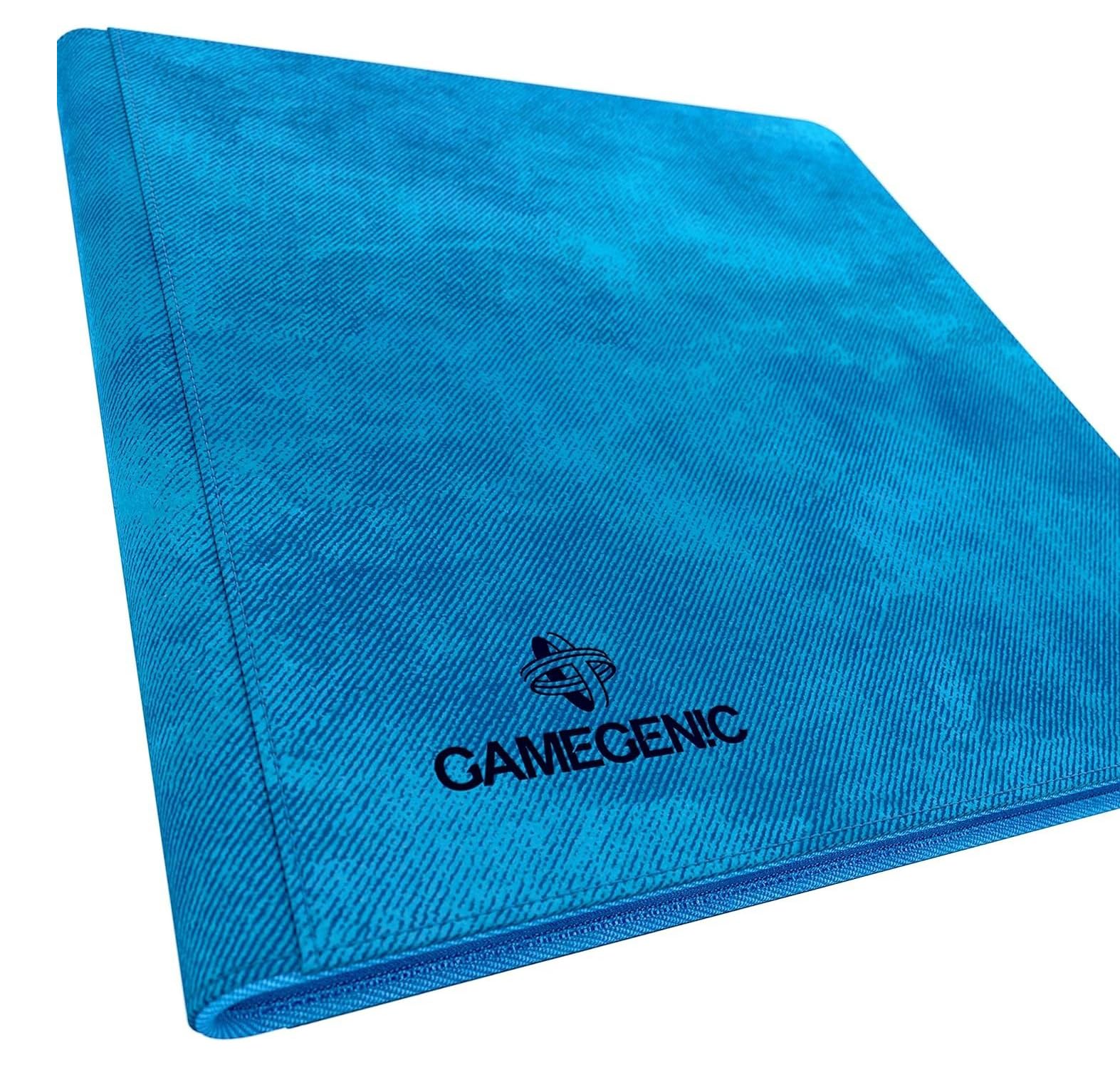 Gamegenic Blue 24-Pocket Zip-Up Album, 480 Card Capacity