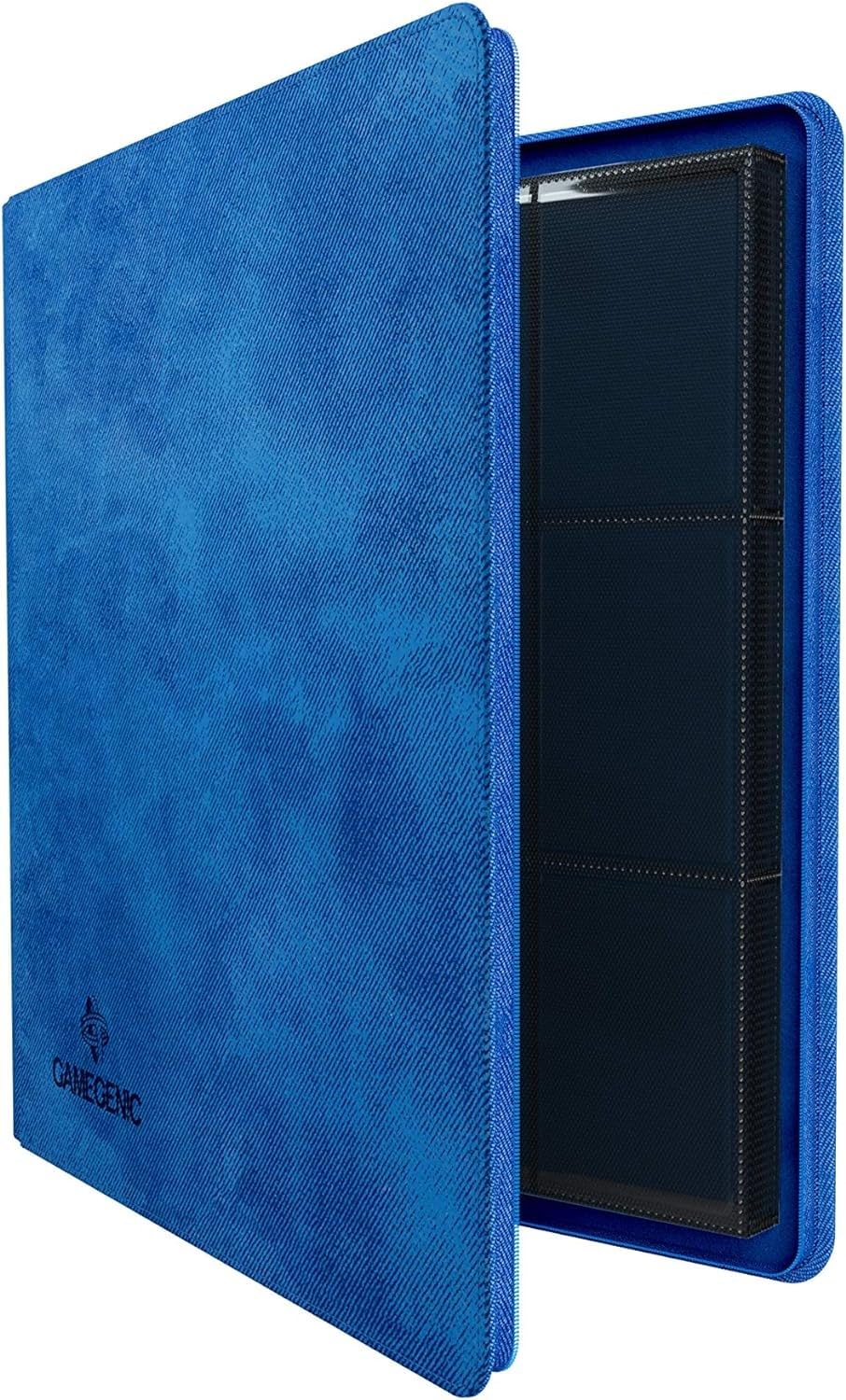 Gamegenic Blue 24-Pocket Zip-Up Album, 480 Card Capacity