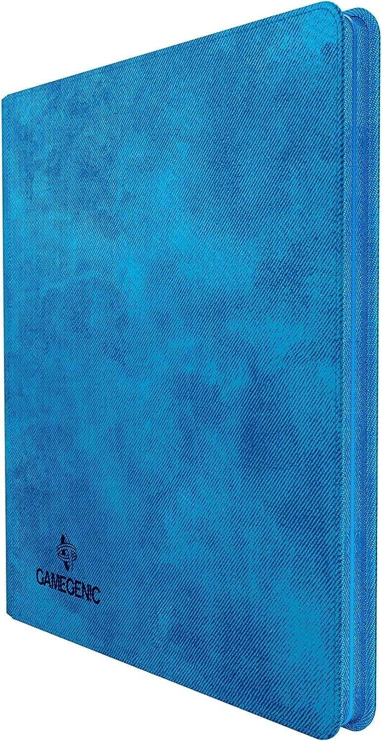 Gamegenic Blue 24-Pocket Zip-Up Album, 480 Card Capacity