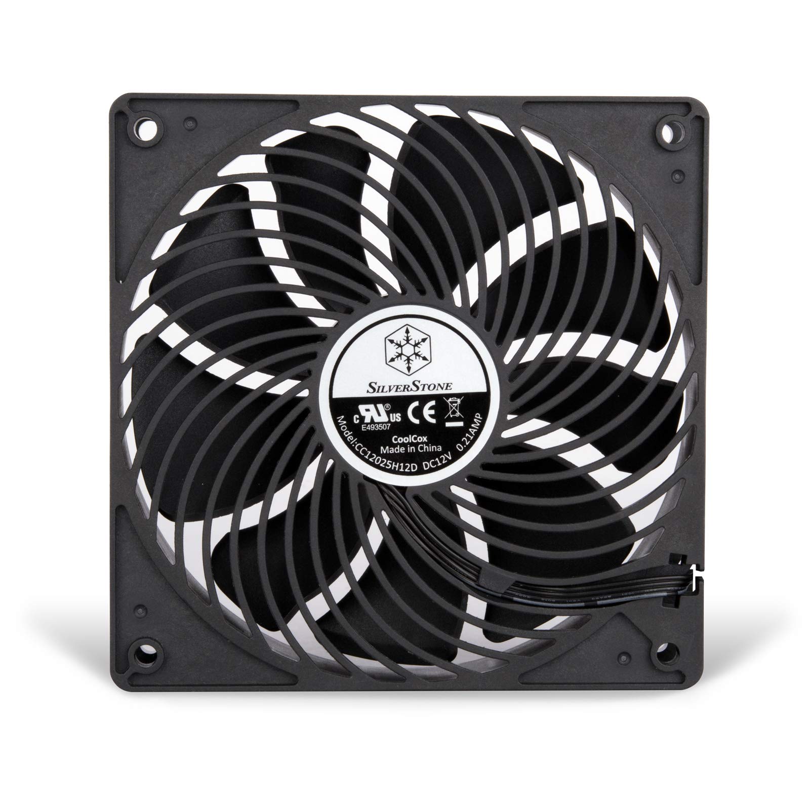 SilverStone Technology AP120i-PRO Air Penetrator 120mm Enhanced PWM Controlled Air Channeling Fan (SST-AP120I-PRO)