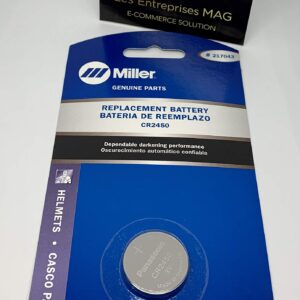 Miller Lithium Helmet Battery 217043 pack of 2