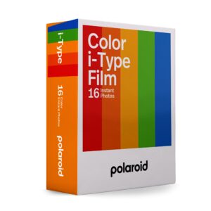polaroid color film for i-type double pack, 16 color instant photos (6009)