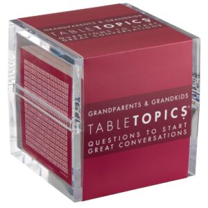 tabletopics grandparents & grandkids - 135 fun conversation cards to connect with your family, create new lasting memories, explore new topics