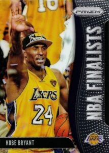 2019-20 panini prizm #9 kobe bryant basketball card lakers - nba finalists