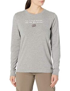 life is good womens crusher, heather gray, xx-large