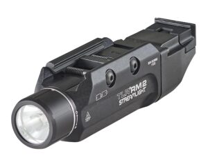 streamlight 69450 tlr rm 2 compact, portable rail-mounted led tactical lighting system with tail loc, remote switch, and 2 lithium batteries, black