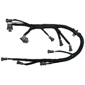 FICM Engine Fuel Injector Complete Wire Harness Compatible with for Ford Powerstroke 6.0L Diesel 2003, 2004, 2005, 2006, 2007 F250 F350 F450 F550 Excursion, Replacement# 5C3Z-9D930-A, 5C3Z9D930A