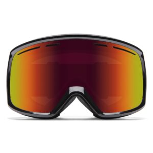 SMITH Range Snow Goggle - Black | Red Sol-X Mirror