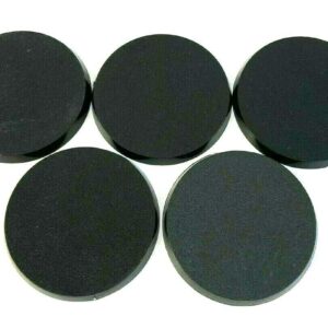 Lot of 5 50mm Round Bases for Warhammer 40k & AoS GW Centurion Wargame Bitz