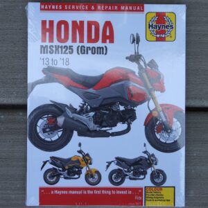 i5motorcycle haynes service & repair manual 6426 compatible with honda grom msx 125 2013-2018
