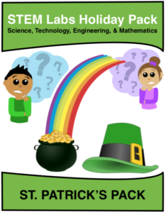 stem labs pack - st patricks spring projects pack of 10 holiday-themed projects