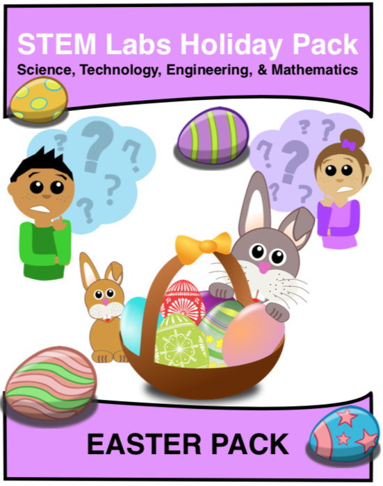 STEM Labs Pack - Easter Spring Projects Pack of 10 Holiday-Themed Projects