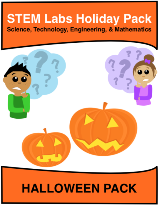 STEM Labs Pack - Halloween Fall Projects Pack of 10 Holiday-Themed Projects