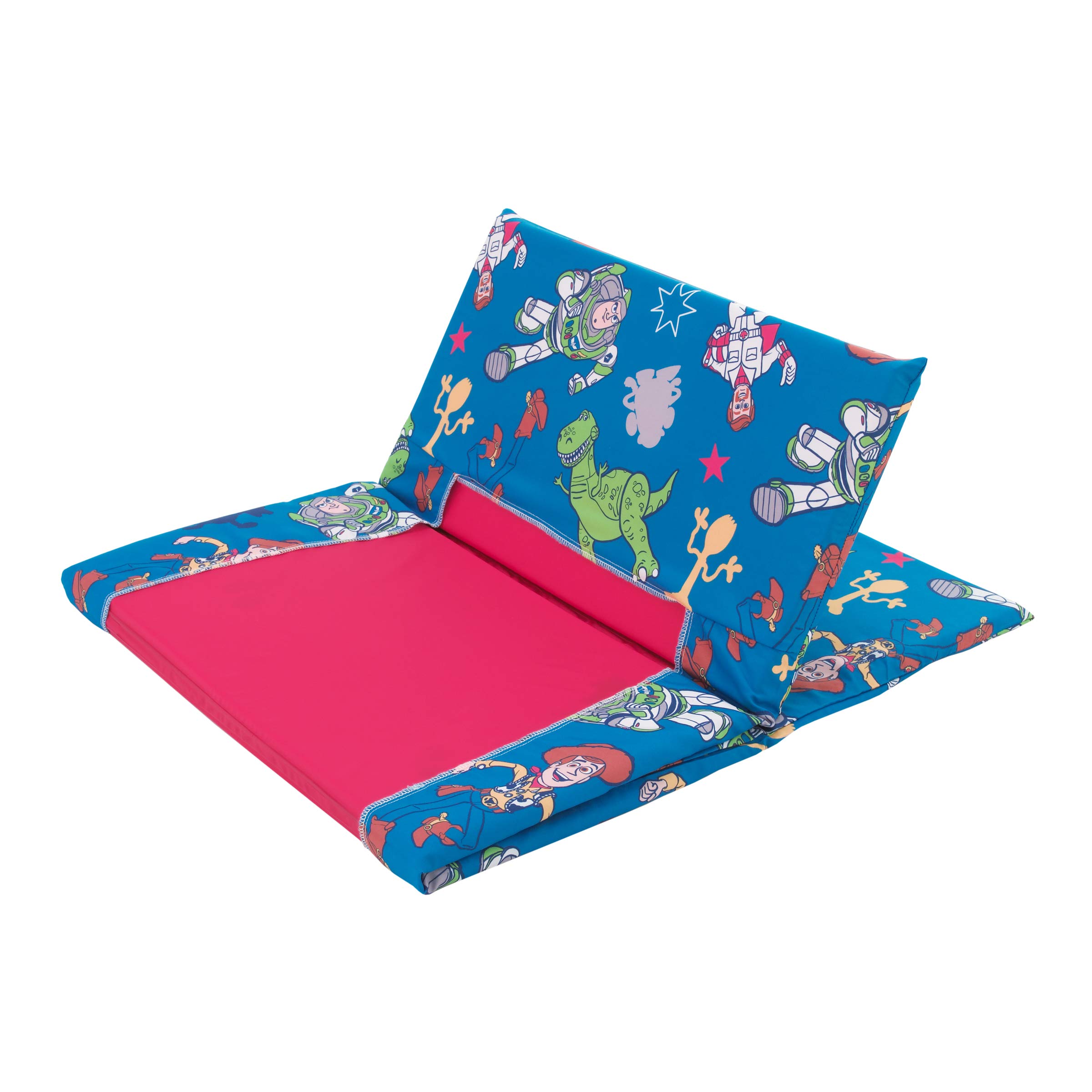 Disney Toy Story Blue and Green Preschool Nap Pad Sheet