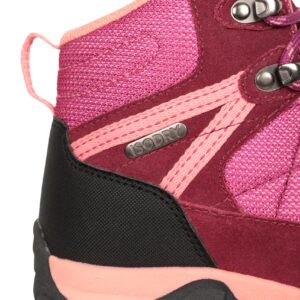 Mountain Warehouse Trail Kids Waterproof Hiking Boots - Girls & Boys Berry Kids Shoe Size 5 US