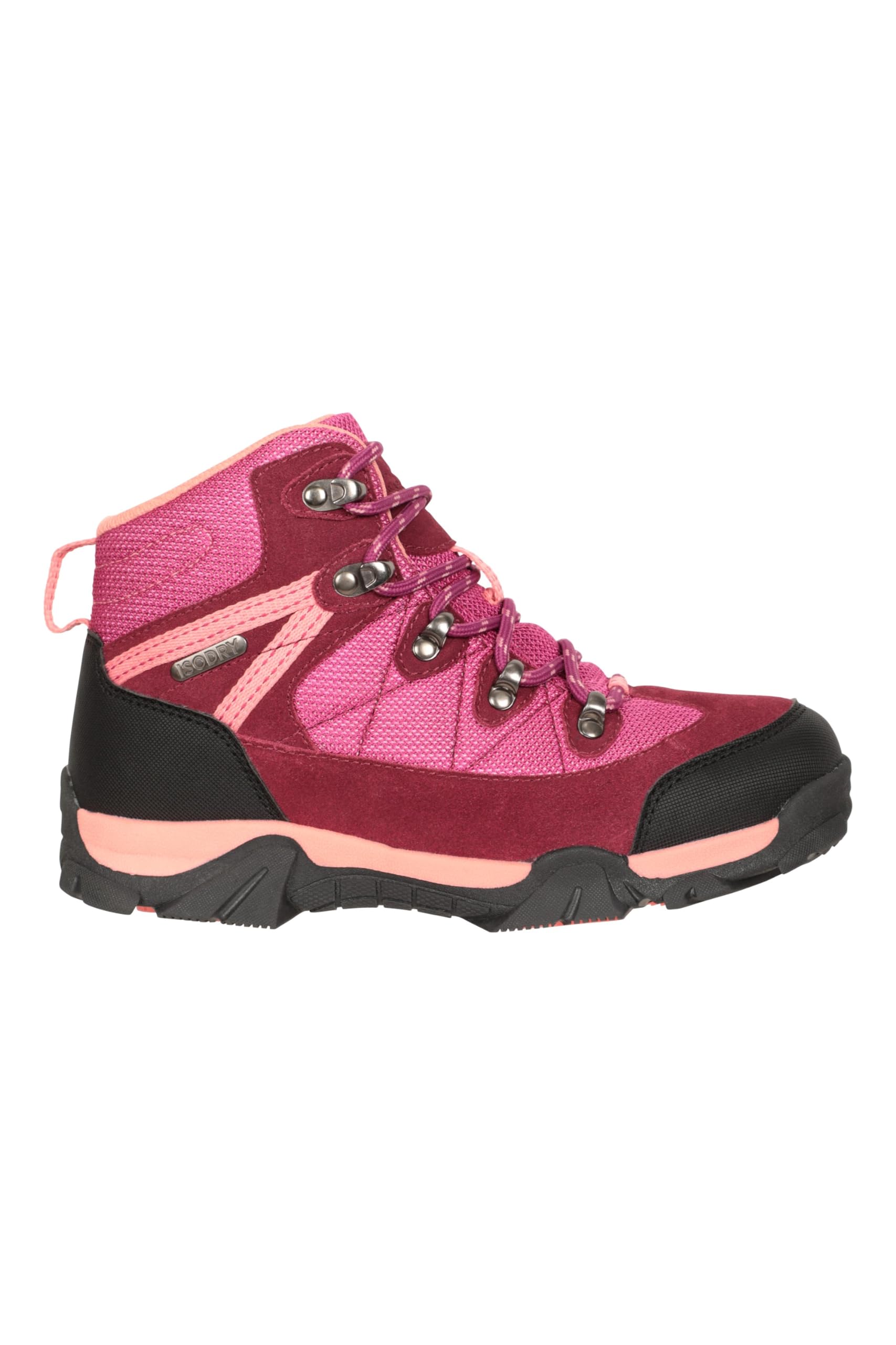 Mountain Warehouse Trail Kids Waterproof Hiking Boots - Girls & Boys Berry Kids Shoe Size 5 US