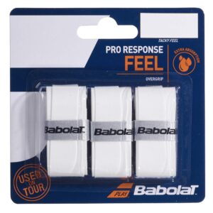 babolat pro response x 3 overgrip, unisex adult, unisex_adult, 653048, white, one size