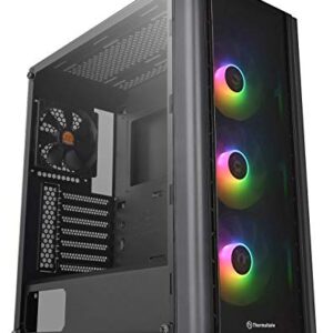 Thermaltake V250 Motherboard Sync ARGB ATX Mid-Tower Chassis with 3 120mm 5V Addressable RGB Fan + 1 Black 120mm Rear Fan Pre-Installed CA-1Q5-00M1WN-00