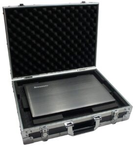 harmony audio cases hclap17 universal 17" laptop computer flight custom hard case