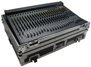 harmony audio hcvlz2404 flight transport road custom mixer case compatible with mackie 2404vlz4