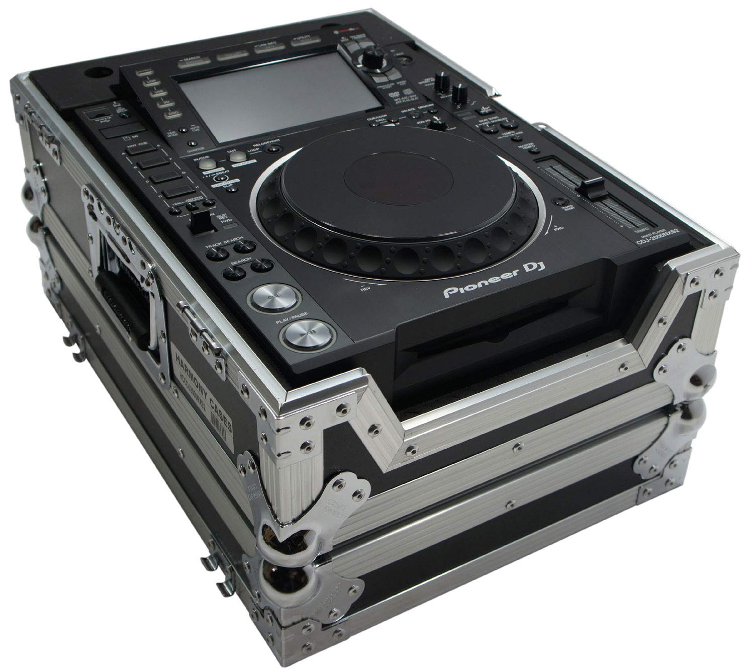 Harmony Audio Cases HCCDJ2000NXS2 Flight CD Player Custom Case - Compatible With Pioneer CDJ-2000 - Case Only