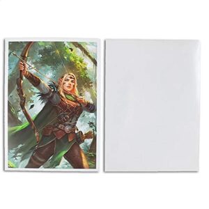 Aelwyn Alorr - Wood Elf Ranger - 100 Matte Card Sleeves (FN9S) - Fantasy North