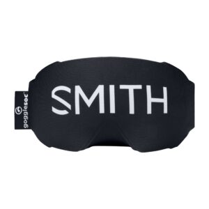 SMITH Squad MAG Snow Goggle Asian Fit (White Vapor, Chromapop Everyday Rose Gold Mirror + Extra Lens)