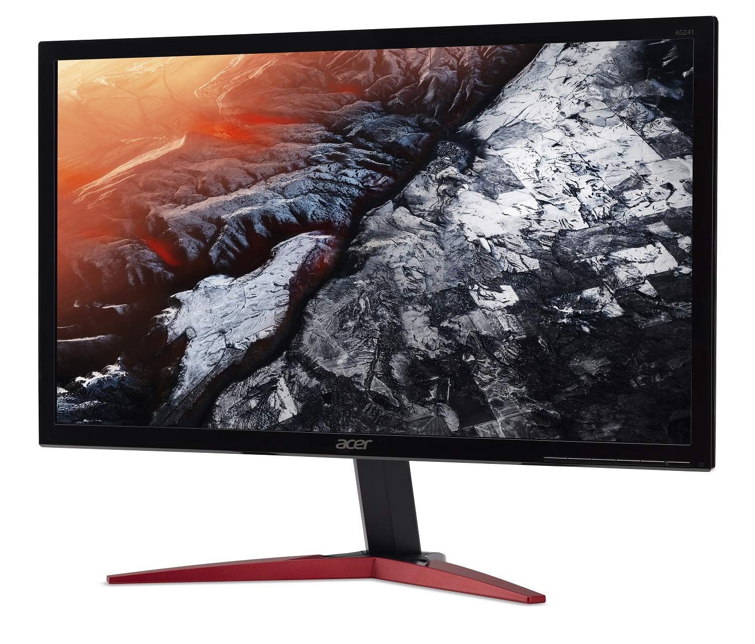 acer KG1 23.6" LCD Monitor Full HD 1920x1080 1ms GTG 144 Hz 300 Nit (TN Film) (Renewed)