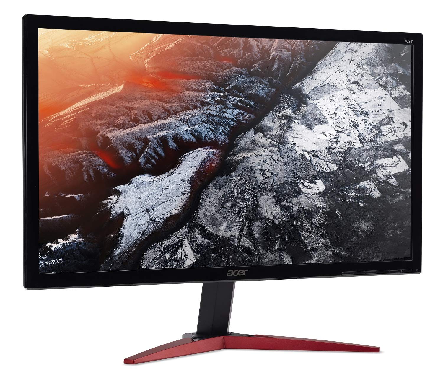 acer KG1 23.6" LCD Monitor Full HD 1920x1080 1ms GTG 144 Hz 300 Nit (TN Film) (Renewed)