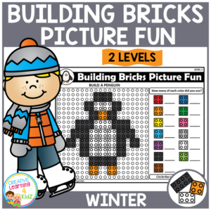 building bricks picture fun: winter