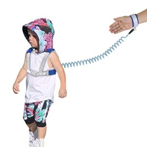 Rehomy Toddler Anti Lost Wrist Link, Safety Reflective Baby Walking Harness Leash