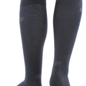 CEP Allday Merino Tall Compression Socks, Dark Blue, Men, III