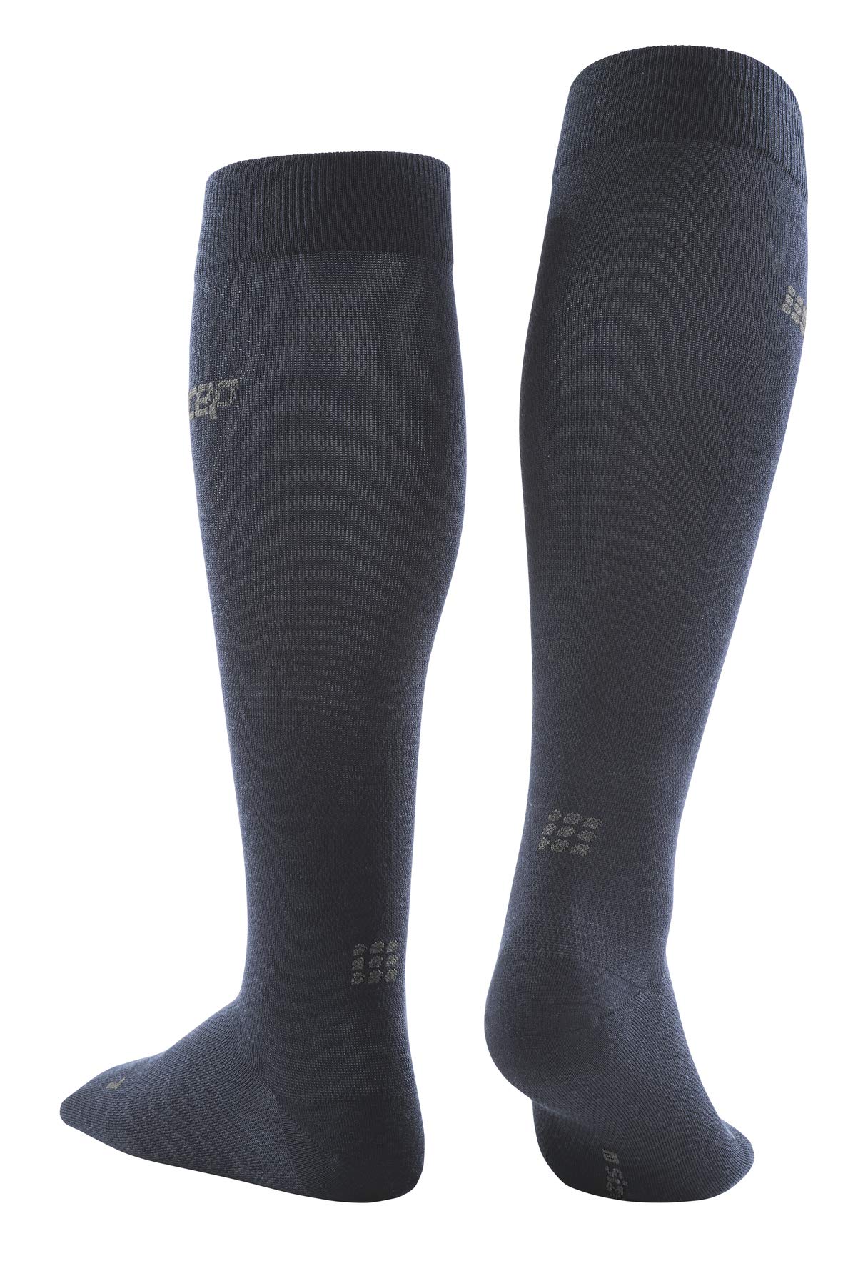 CEP Allday Merino Tall Compression Socks, Dark Blue, Men, III