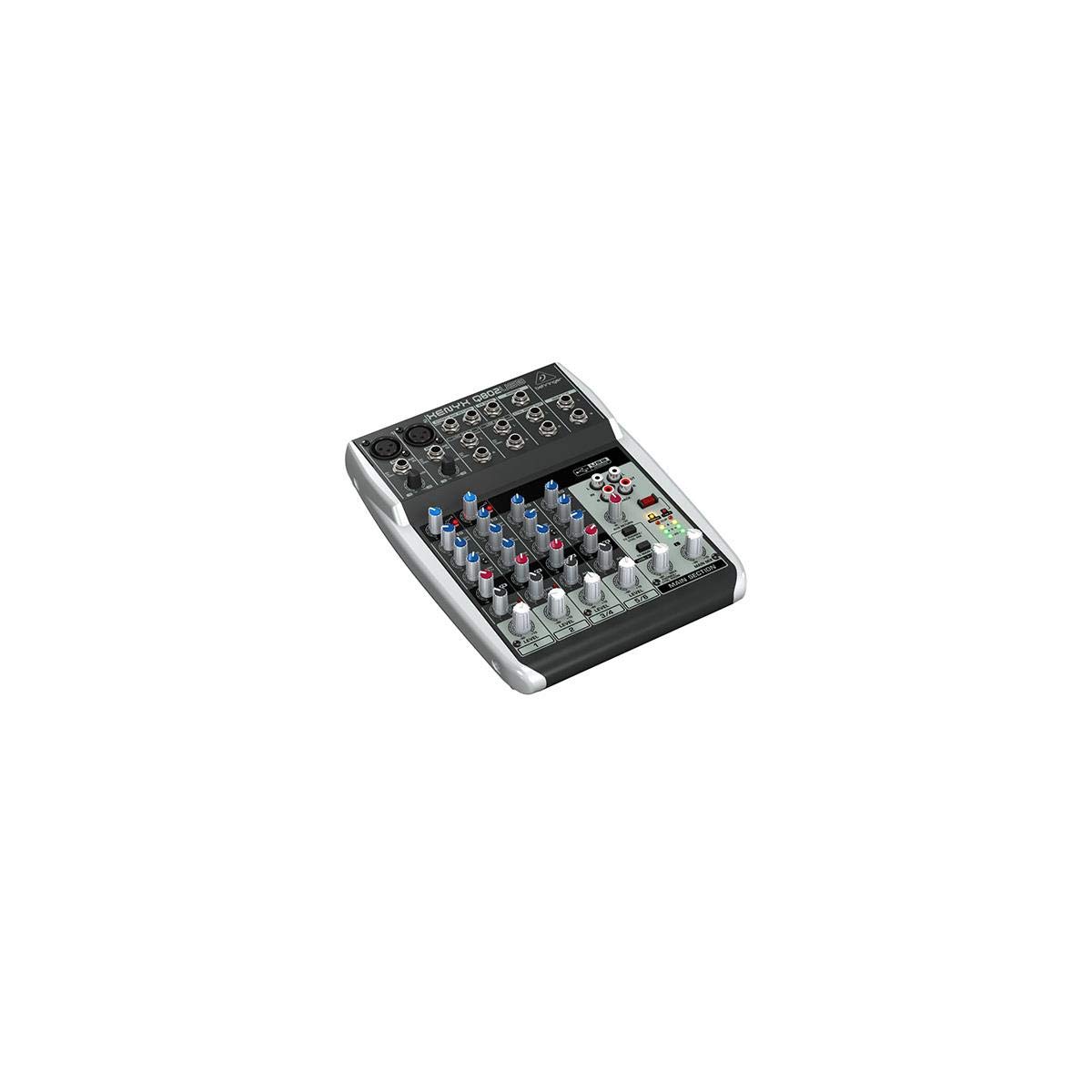 Behringer Q802USB Premium 8-Input Mixer with XENYX Mic Preamps