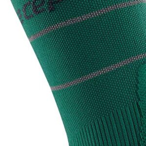 CEP Reflective mid-Cut Socks, Green, Men IV