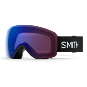 smith skyline snow goggles black/chromapop photochromic rose flash