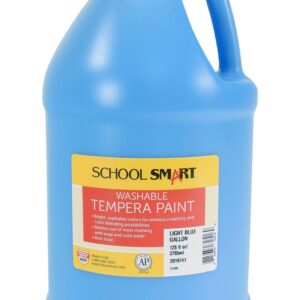 Paint Tempera WASH SCHOOL SMART Light Blue Gallon