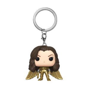 Funko Pop! Keychain: Wonder Woman 1984 - Wonder Woman Hold No Helmet, Multicolor