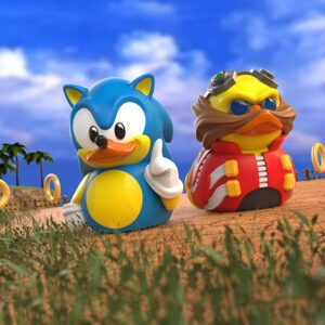 TUBBZ Sonic The Hedgehog Dr Eggman Collectable Duck Vinyl Figure - Official Sonic The Hedgehog Merchandise - TV Movies & Games