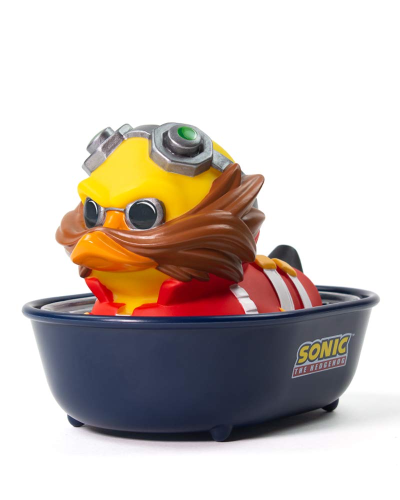 TUBBZ Sonic The Hedgehog Dr Eggman Collectable Duck Vinyl Figure - Official Sonic The Hedgehog Merchandise - TV Movies & Games