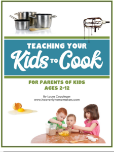 teaching your kids to cook
