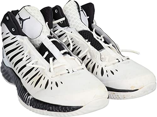 Gerald Wallace Brooklyn Nets Player-Worn Black Jordan Shoes from the 2012-13 NBA Season - Size 15 - Game Used NBA Sneakers