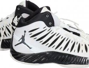 Gerald Wallace Brooklyn Nets Player-Worn Black Jordan Shoes from the 2012-13 NBA Season - Size 15 - Game Used NBA Sneakers